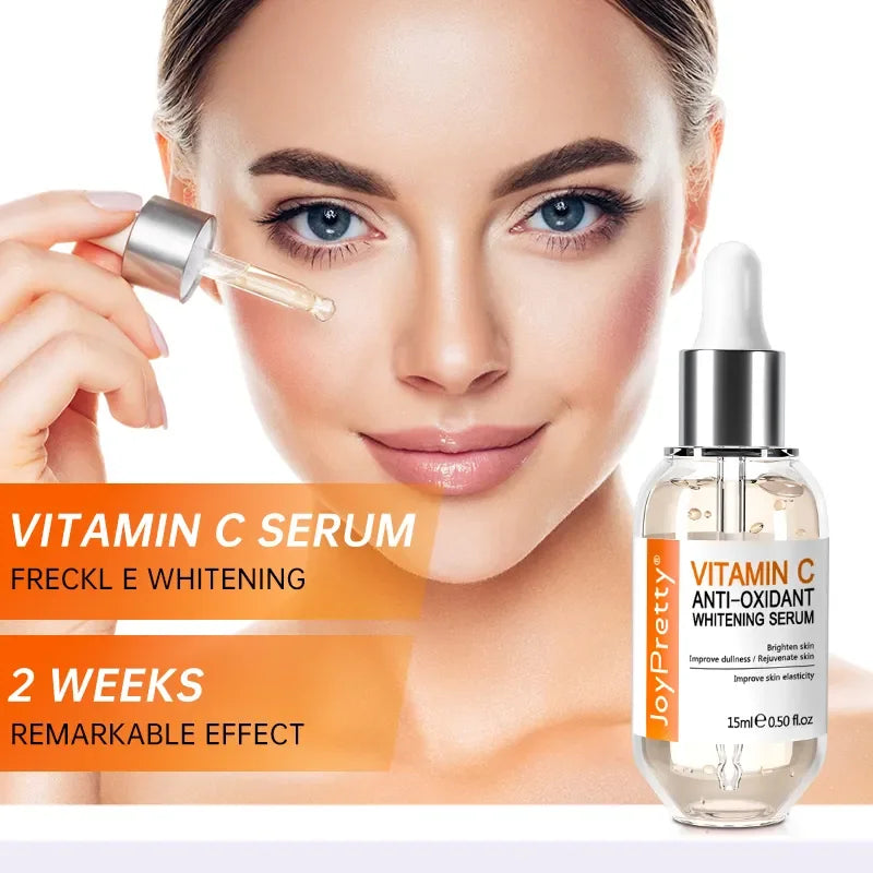 JoyPretty Vitamin C Face Serum Dark Spots Remover Whitening Brightening