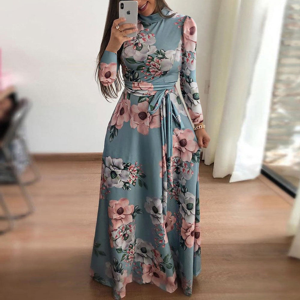 Oversize Casual Women Summer Dress Print Robe Femme Vestidos