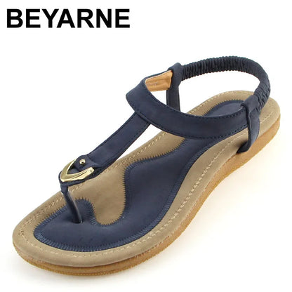 Flat Heel Sandals Summer Casual Single Shoes Woman Soft Bottom Slippers Sandals