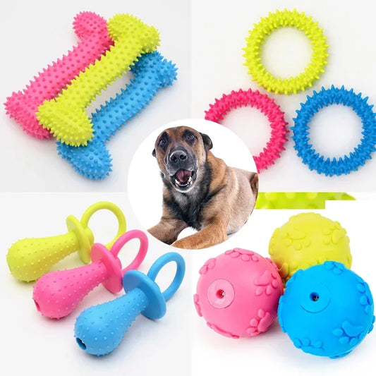 Dog Toys for Small Dogs Indestructible Dog Toy Teeth Cleaning Chew