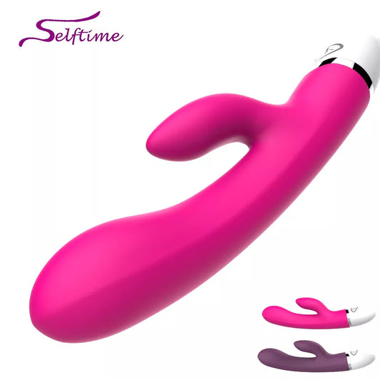 Female G Spot Rabbit Orgasm Adult Toys USB Charging Powerful Masturbation