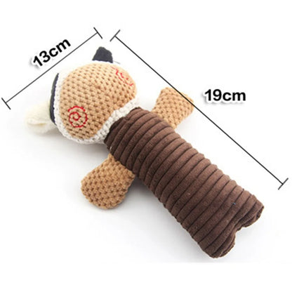 Pet Plush Dog Toys Cute Dog Chew Toys Animals Will Cat Puppy Toy Toot