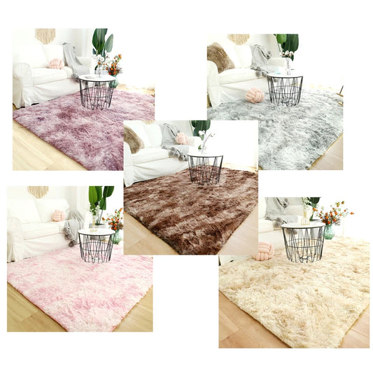 Tie-Dyeing Colors Bathroom Mat Floor Decor Carpets, Customized Size Bath Mat