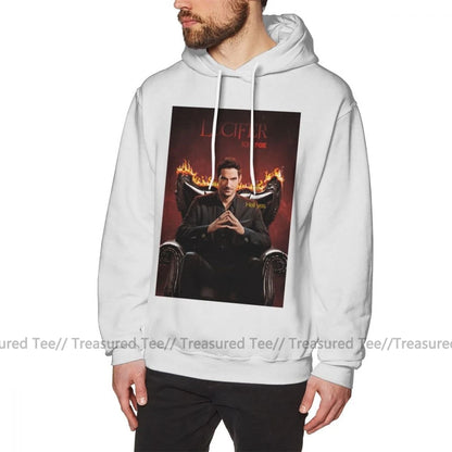 Lucifer Hoodie Lucifer Morningstar Hoodies Nice Outdoor Pullover Hoodie