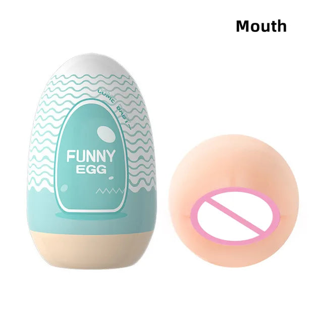 Mini Cups Masturbator Egg Portable Stimulator Penis Massager Vagina Pocket Pussy