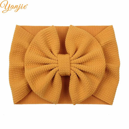 YANJIE 2023 New Turban Fashion 5'' Hair Bows Headband