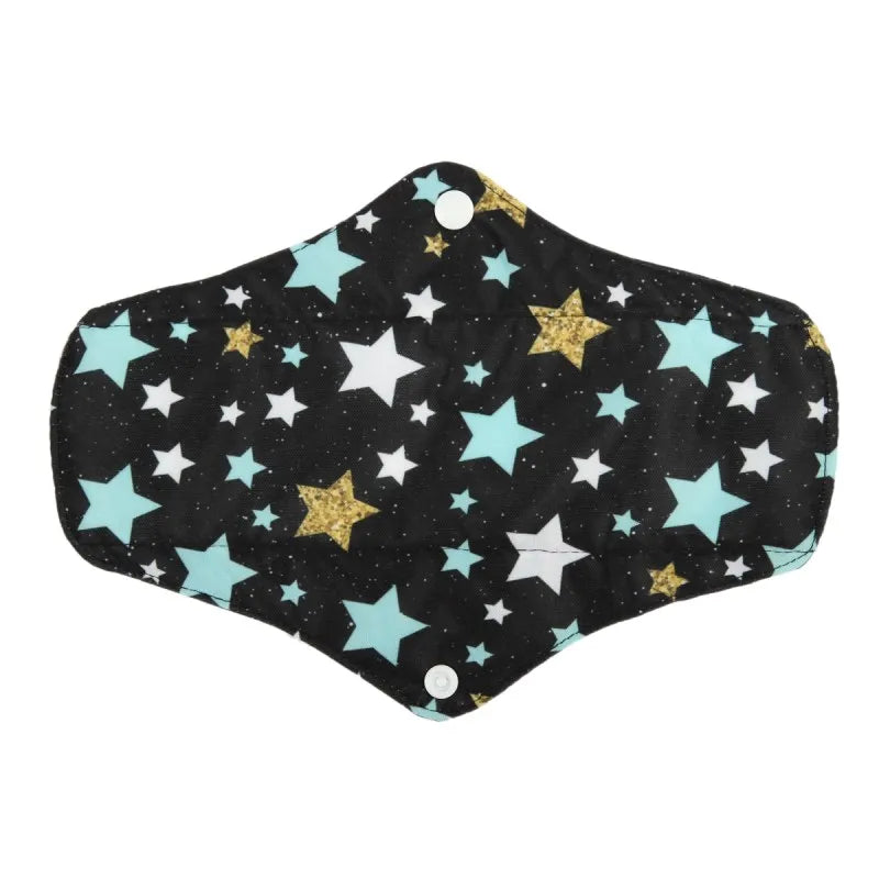 1 LONG Panty Liner Reusable Washable CHARCOAL Cloth Pad Menstrual Maternity Pad