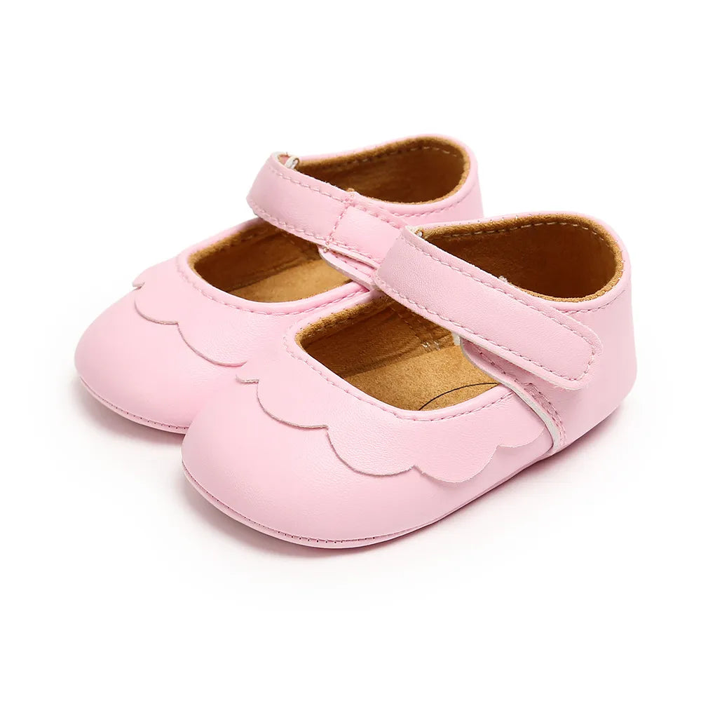 Big Bow Princess Shoes for Newborn Babies Non-Slip Baby