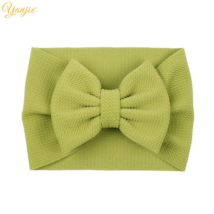 YANJIE 2023 New Turban Fashion 5'' Hair Bows Headband