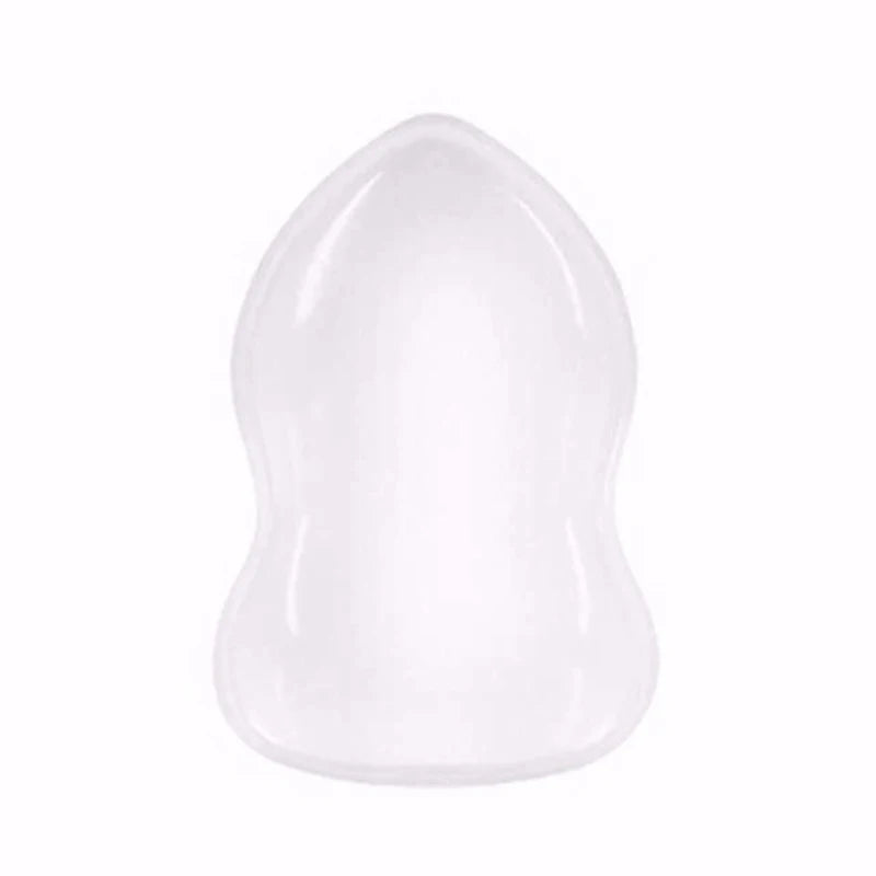 Silicone Makeup Sponge, Clear Applicator & Blender Cosmetic Puff BB Pad for All