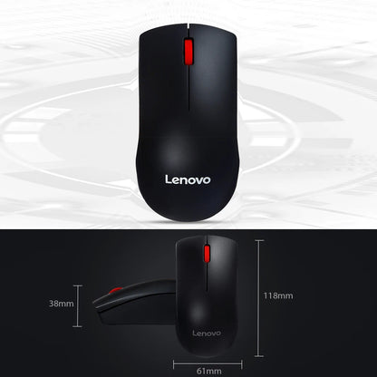 Lenovo M120 Pro Wireless Mouse 2.4GHz Laptop Mouse With USB Receiver