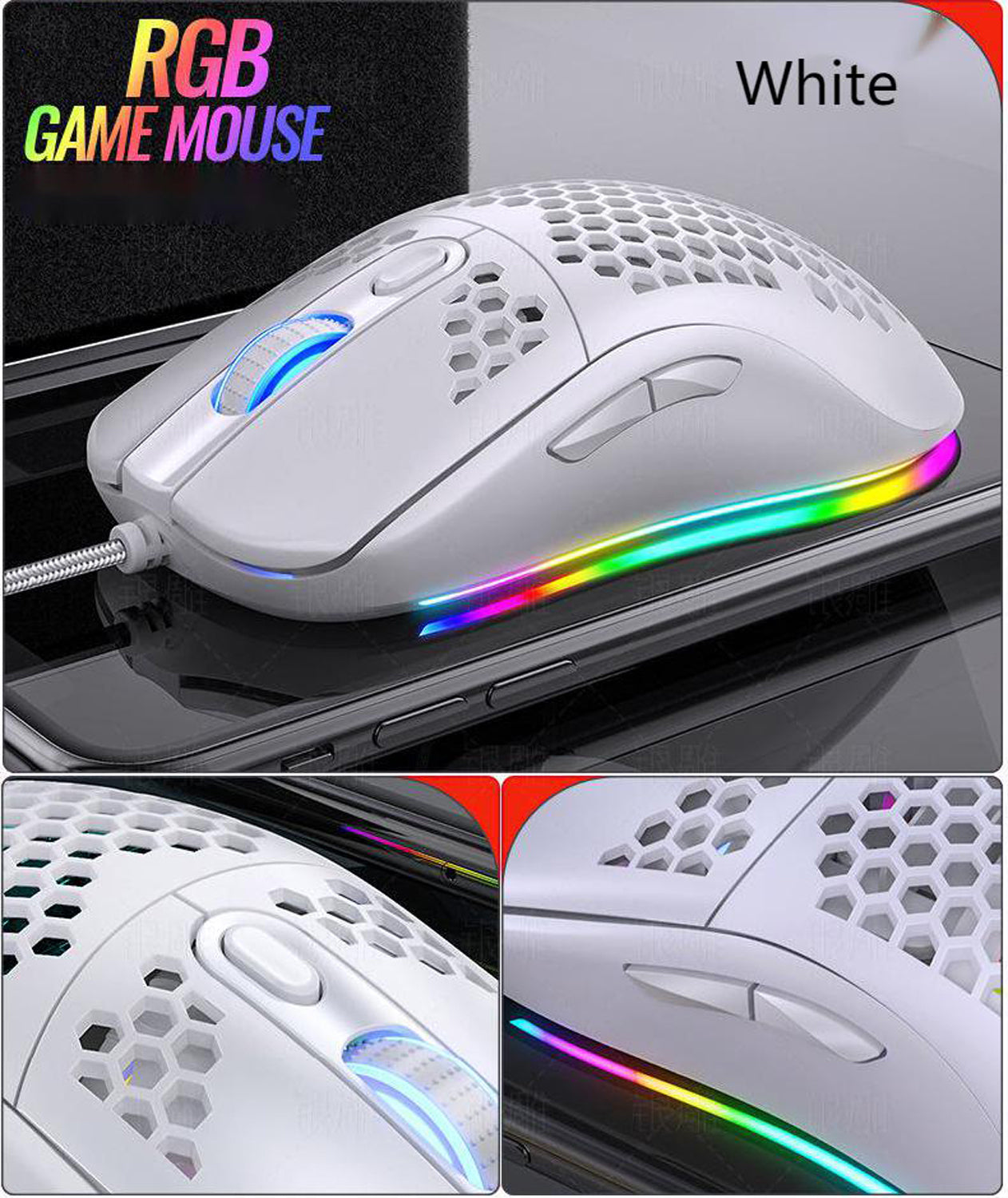 GAZ-M13 7200DPI Gaming Machinery Wired Gaming Mouse