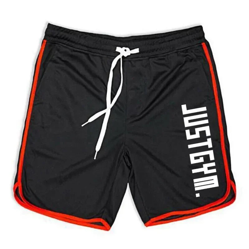 Mens Mesh Polyester Summer Half Shorts Gym Workout Running Short Shorts