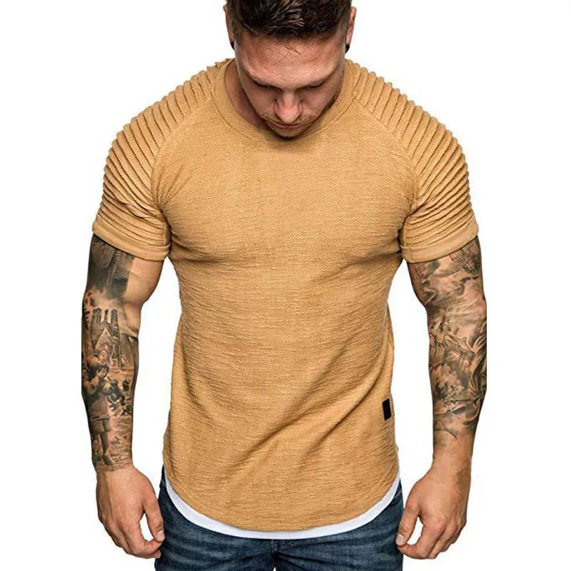 2023Summer Streetwear T-Shirts Men's Clothing M-3xl Casual Short Sleeve T Shirt