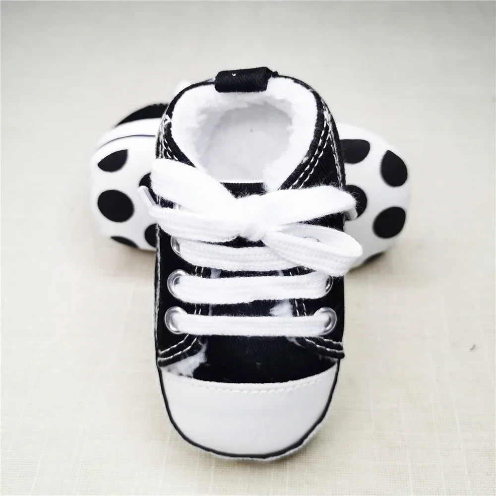 Newborn Five-Pointed Star Canvas Shoes Baby Shoe