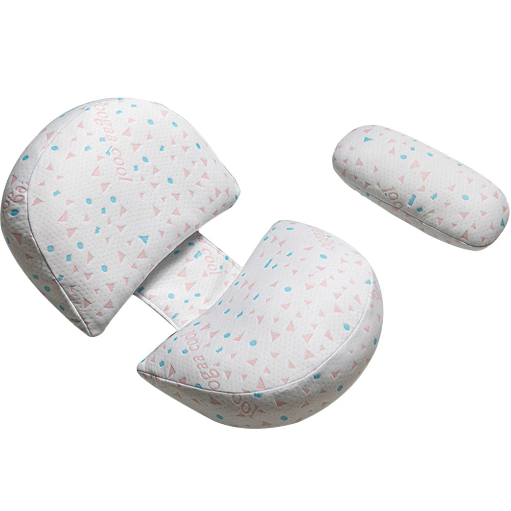 Pregnancy Pillow U-Shaped Waist Pillows Maternity Pillow Cotton Sleeping