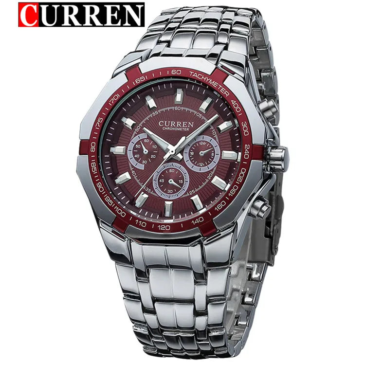 2018 New CURREN Watches Men Top Luxury Brand Hot Design Military Wrist Watche