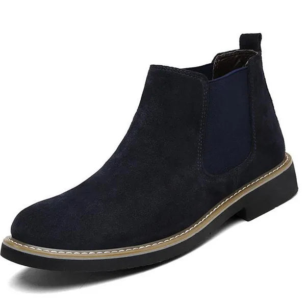 YIGER NEW Men Chelsea Boots Ankle Boots Fashion Men's Male