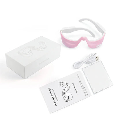 3D EMS Micro Current Pulse Eye Massager Hot Compress Fading Eye Dark