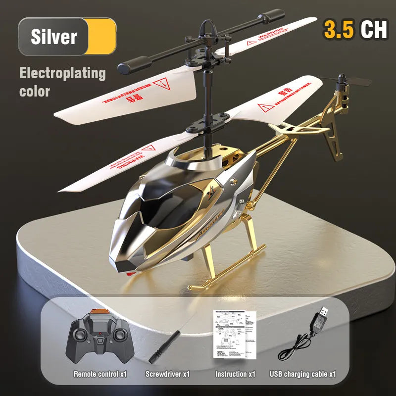 RC Helicopter 2.5CH Remote Control Airplane Kids Toy Wireless Aircraft Toys