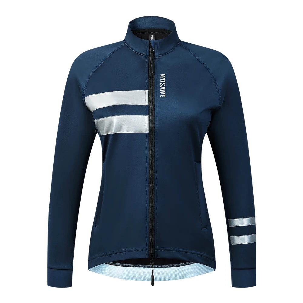 WOSAWE Women Cycling Jacket Road Bike Jersey Water Resistant Windproof