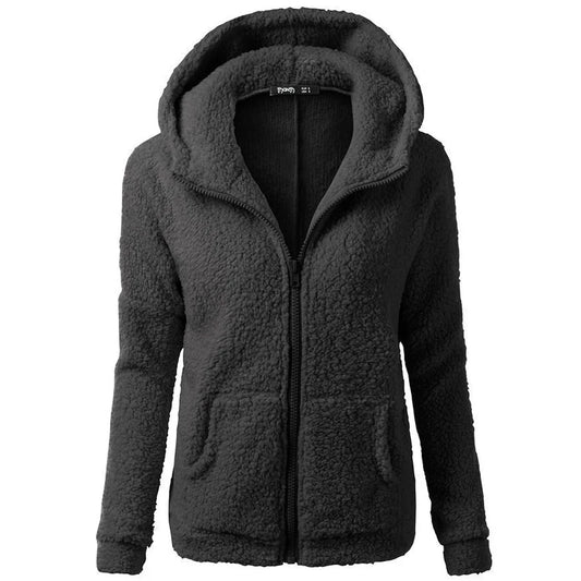 Autumn Winter Warm Jacket Women Hoodie Hooded 2023 Casual Female Hoodies