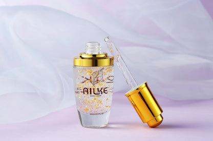 AILKE 24k Gold Face Serum, Facial Collagen Whitening Moisturizing, Anti Spots