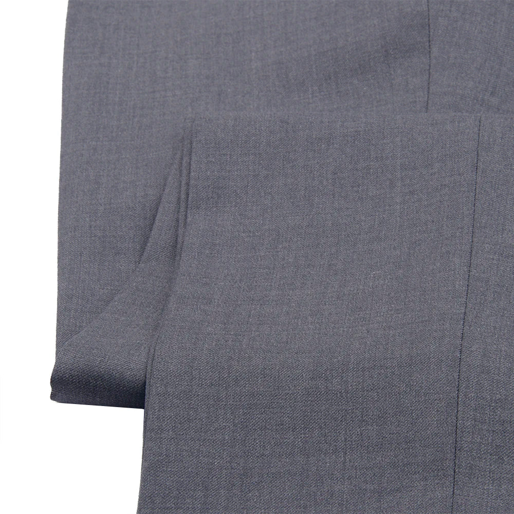 Luxury Super 120 100% Wool Dress Pants Custom Made Gray Suits Pants Tailor