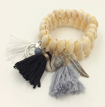 New Ethnic Handcraft Bracelets Friendship Bracelet Tassel Charm Bracelet