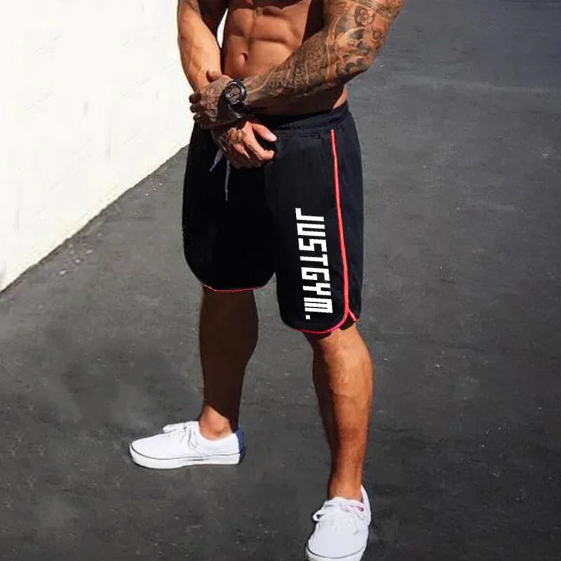 Mens Mesh Polyester Summer Half Shorts Gym Workout Running Short Shorts