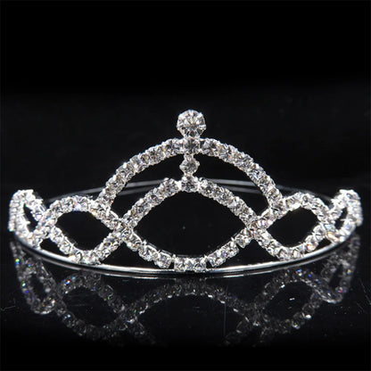 AINAMEISI Princess Crystal Tiaras and Crowns Headband Kid Girls Love Bridal