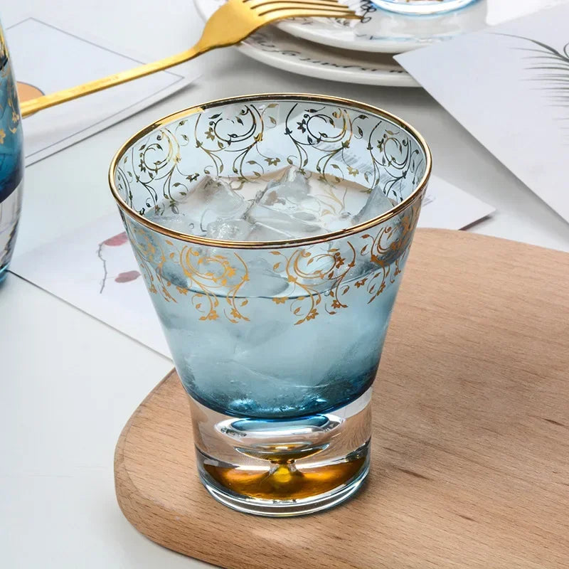 Japanese Creative Phnom Penh Glass Cup Tea Water Cup Milk Drink Juice Coffee Cup