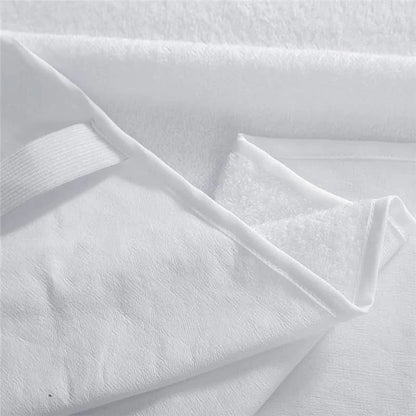 White Color Waterproof Mattress Protector  Waterproof Bed Sheet Mattress Pad