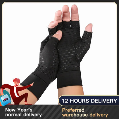 Half Finger Compression Arthritis Gloves for Anti Arthritis & Arthritis Cure