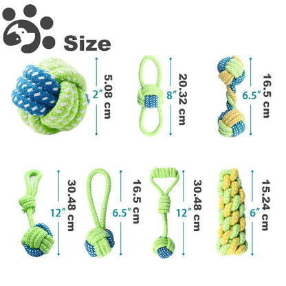 Pet Dog Toys for Large Small Dogs Toy Interactive Cotton Rope