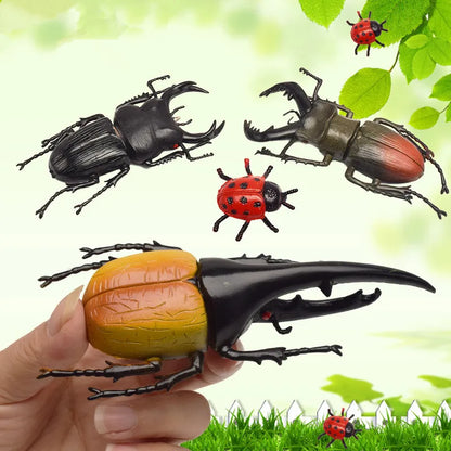 6 Style 13cm Simulation Beetle Toys Special Lifelike Model