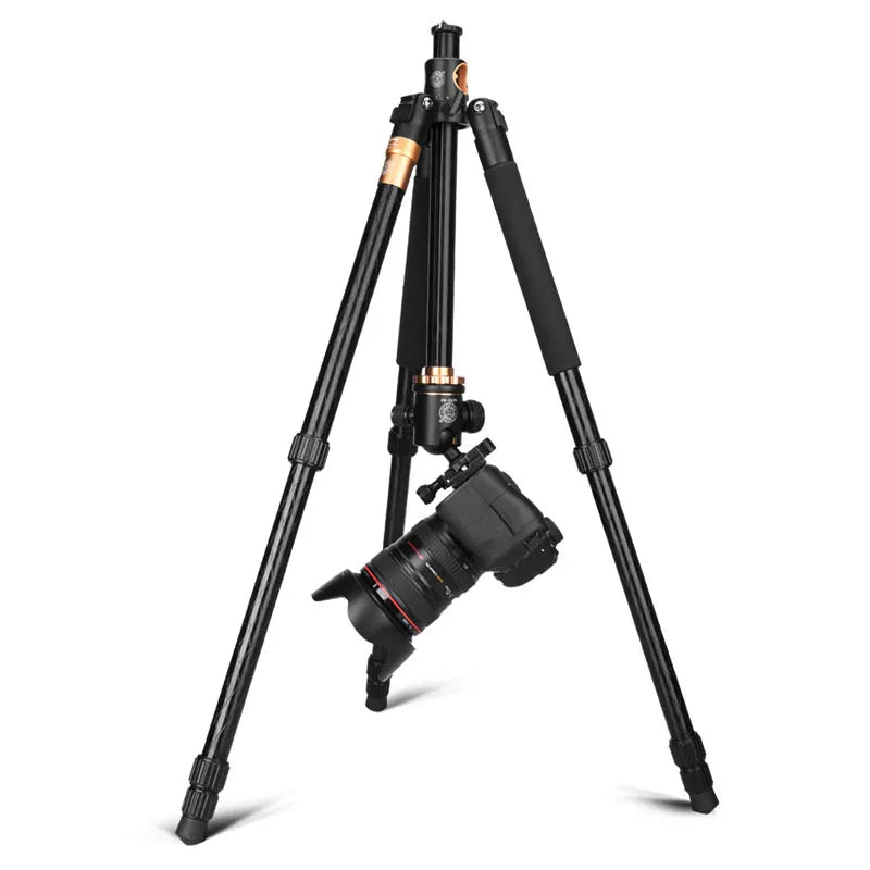 QZSD Q999H Aluminium Alloy Camera Tripod  Video Monopod Professional Extendable