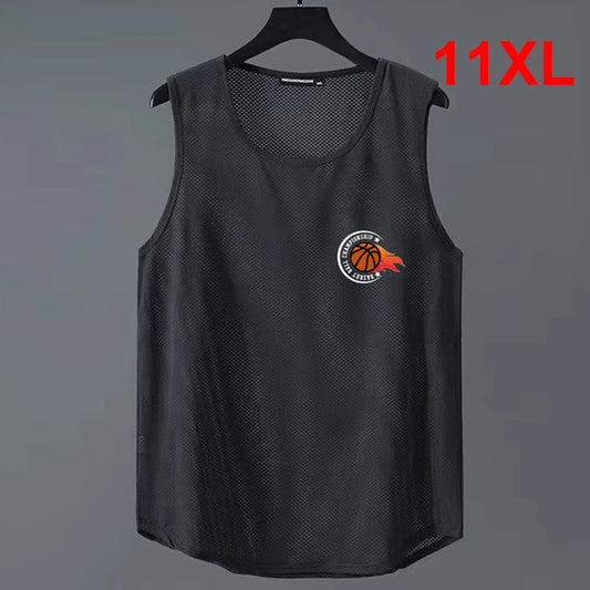 Summer Tank Tops Men Basketball Vest Football Solid Color Running Vest Tank Tops