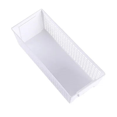 Household Rectangular Storage Basket With Handle Kitchen Bathroom Storage