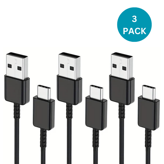3-Pack Charger Type C Cable 3FT - 10FT