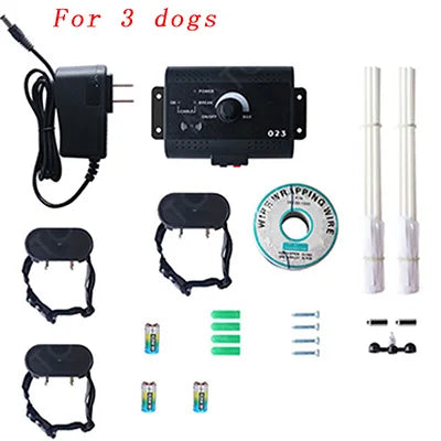 023 Safety Pet Dog Electric Fence With Waterproof Dog Electronic Training