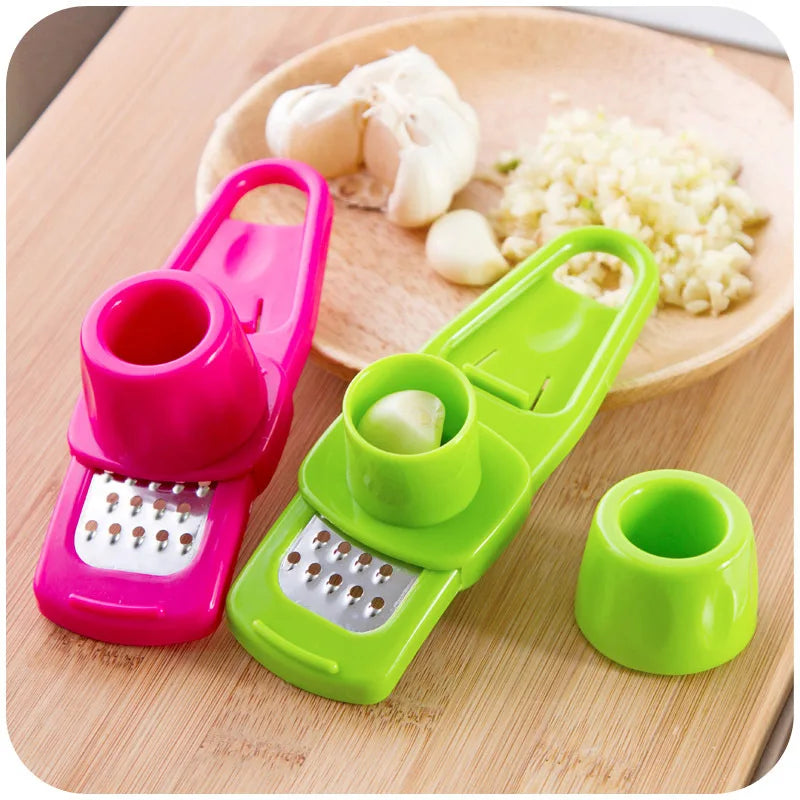 Garlic Grinder Powerful Manual Meat Slicer Fruit Vegetable Nuts Herbs Chopper