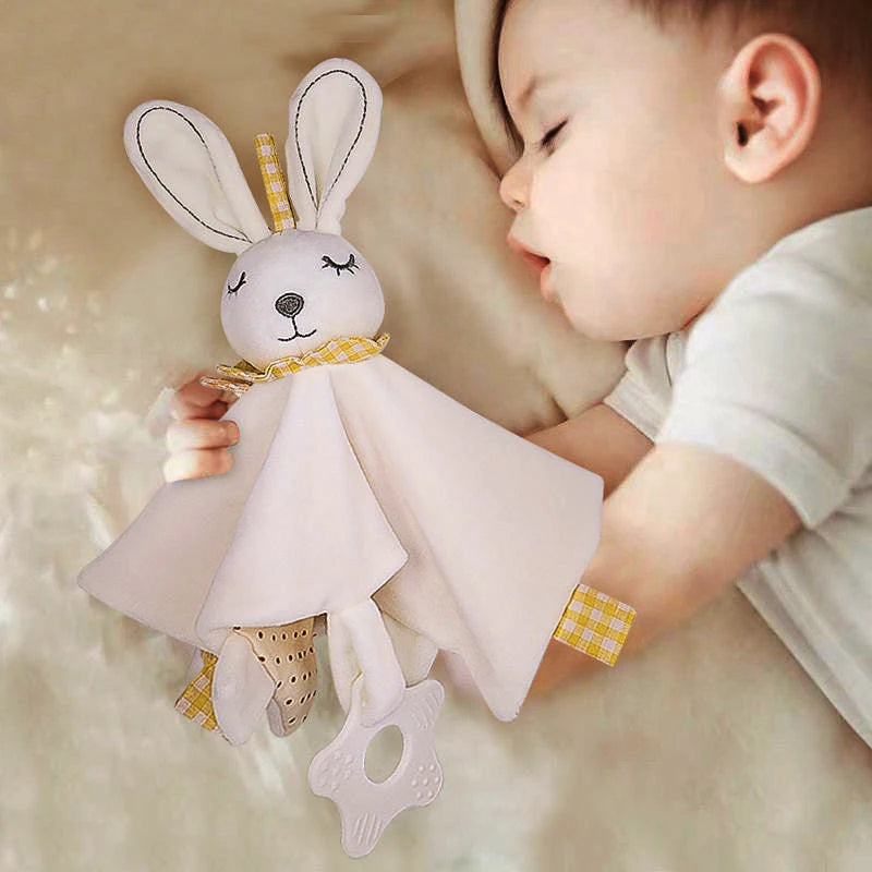 Montessori Cuddly for Babies Comforter Toy Bunny Toy Plush