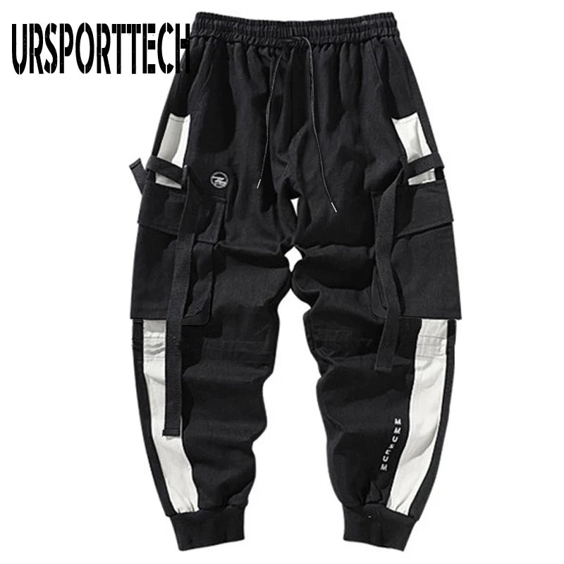 Streetwear Pockets Boys Men's Jogger Pants Hip Hop Sweatpants Joggers Trousers