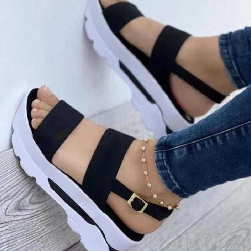 Women Sandals Lightweight Heels Sandals Summer Shoes for Women Wedge Slipper