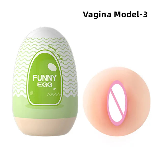 Mini Cups Masturbator Egg Portable Stimulator Penis Massager Vagina Pocket Pussy