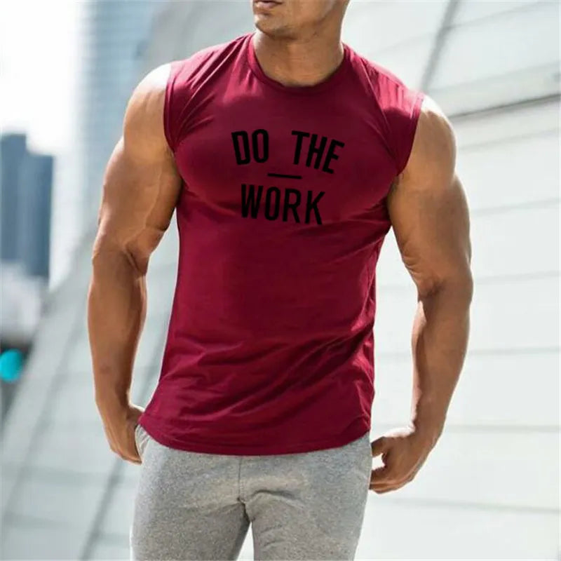 Muscleguy Brand Gyms Clothing Workout Sleeveless Shirt Tank Top Men