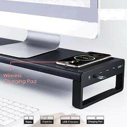 New Thermal Charger PC Desktop Laptop Smart Base Aluminum Computer Laptop Base