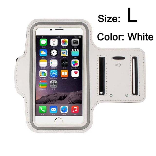 Men Running Phone Bags Waterproof Touch Screen for 4.5-6 Inch Smartphone