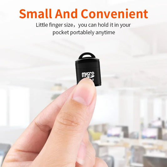 USB 2.0 Micro SD/TF Card Reader 480Mbps Mini Mobile Phone Memory Card Reader